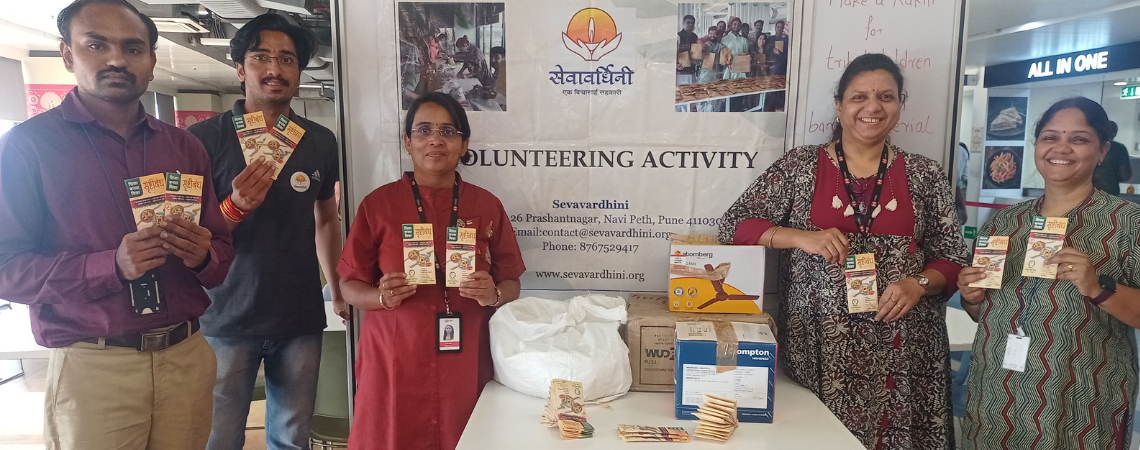 HSBC Rakhi Making activity