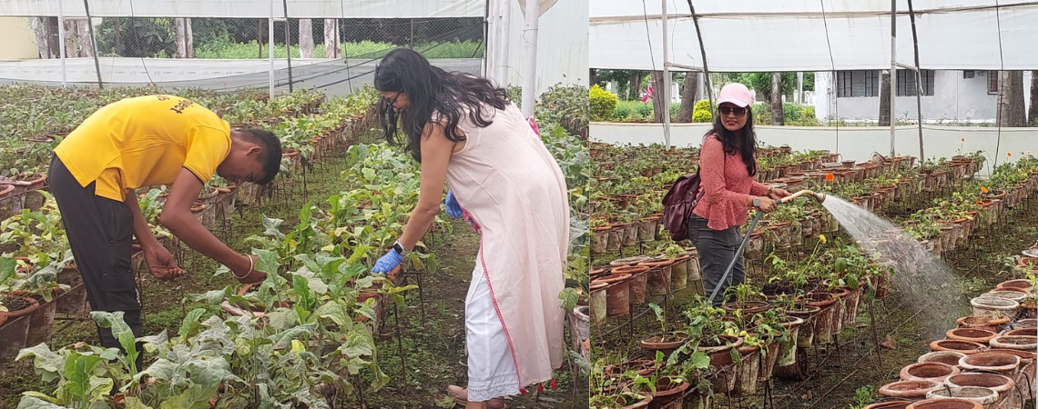 HSBC Vol. Activity @Agri. College Sept. 2025